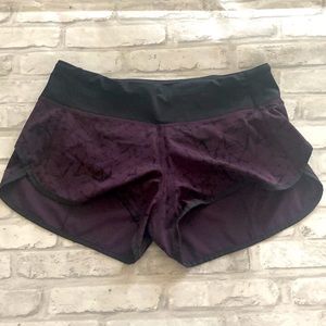 Lululemon Speed up lined shorts 2.5" - Sz 6